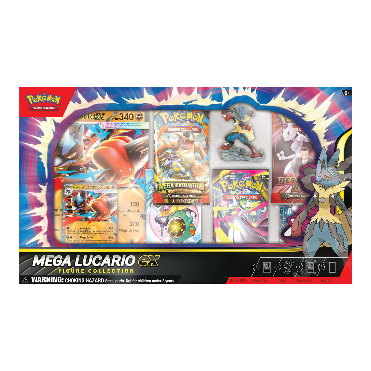Mega Evolution Lucario Figure collection